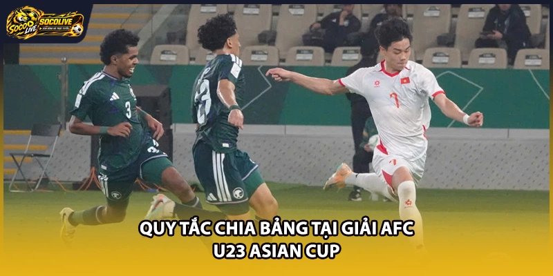 Quy tắc chia bảng tại giải AFC U23 Asian Cup